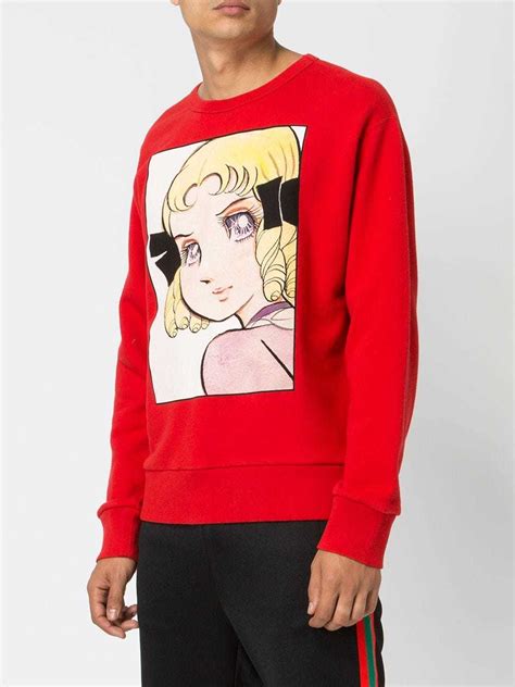 gucci anime neiman sweater